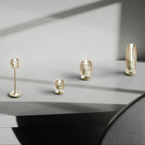 Stylistic - Candeeiro Hari Lamp M (waves gold)