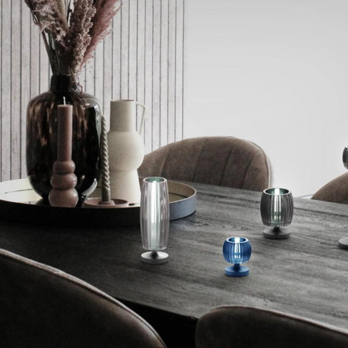 Stylistic - Candeeiro Hari Lamp M (waves grey)