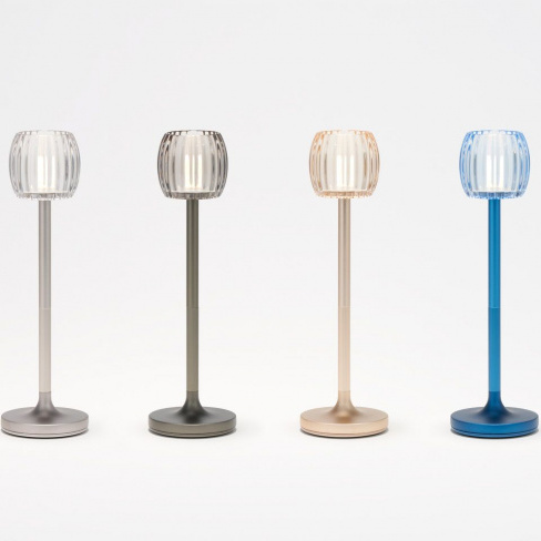Stylistic - Candeeiro Bistro Lamp L (waves grey)