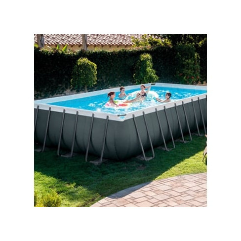 Piscina Tubular INTEX com Bomba + Clorador Salino (732x366x132cm - 31.805L)Pisci