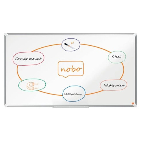 Quadro Branco NOBO (122 x 69 cm - Magnético: Sim)