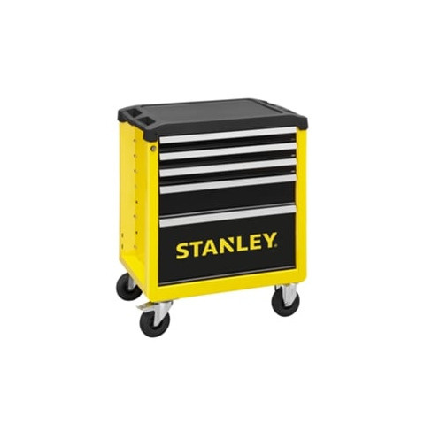 Carrinho De Oficina Stanley Metal Com 5 Gavetas