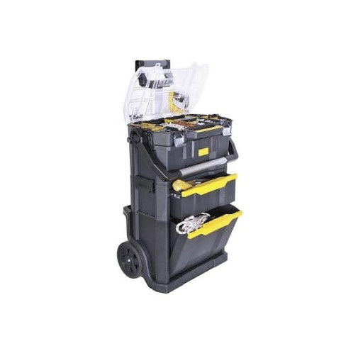 STANLEY Taller móvil modular y caja de herramientas 2 en 1