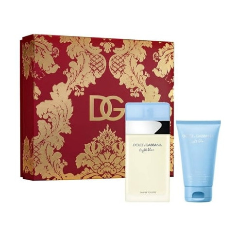 Coffret de Perfume DOLCE & GABBANA Light Blue Eau de Toilette (100 ml) + Creme C