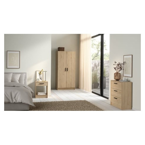Embalagem de Peças para Conjunto de Quarto - Armário + Cómoda + Mesa de Cabec