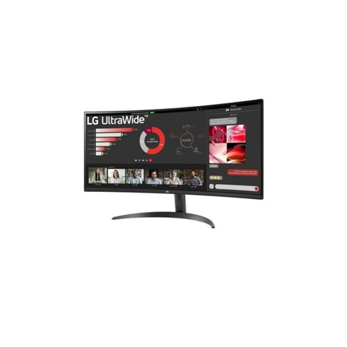 Monitor LG 34WR50QK-B (Preto - 34" - Tomada EU)
