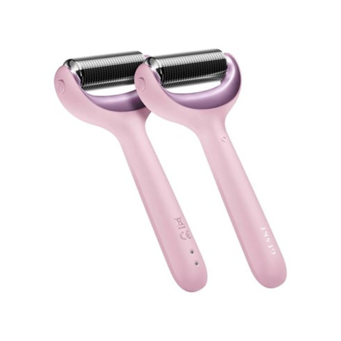Roller Facial e Corporal GESKE com Microagulhas 9 em 1 Rosa
