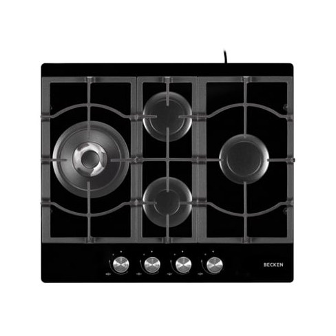 Placa de Gás BECKEN BGH4446 (Gás Butano-Propano - 52 cm - Preto)