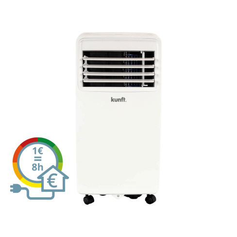 Ar Condicionado Portátil KUNFT KAC8606 (16 m² - 8000 BTU - Branco)