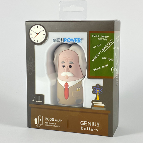 Mojipower - Figures Battery 2600 mAh (genius)