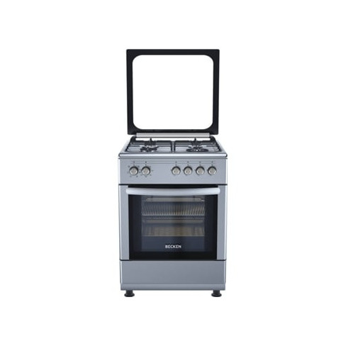 Fogão BECKEN BMS4507N IX B/P (64 L - Elétrico e Gás Butano-Propano - Inox)