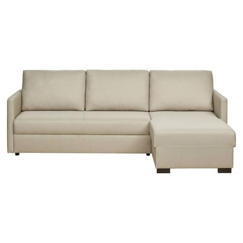 Sofá DORMUS Ria Chaise (89 x 144 x 234 cm - Bege)