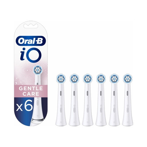 Recarga Escova Eléctrica ORAL-B iO Gentle Care Branco (6 unidades)