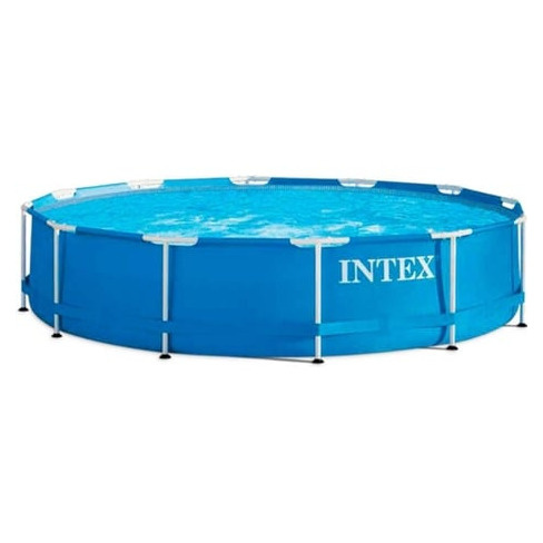 Piscina Redonda INTEX Metal Frame (366x76cm - 6503L - Com Bomba)