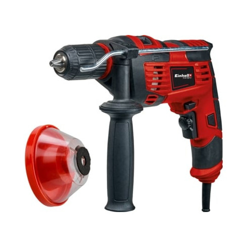 Conjunto de Berbequim de Impacto EINHELL TC-ID 720/1 E + Colector de Pó