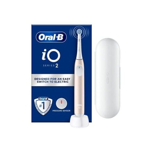Escova Dentes Elétrica ORAL-B IO2 Rosa (1 Unidade)