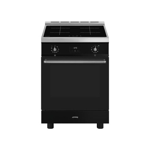 Fogão SMEG Sinfonia C6IPBLT2 (70 L - Indução - Preto Mate)
