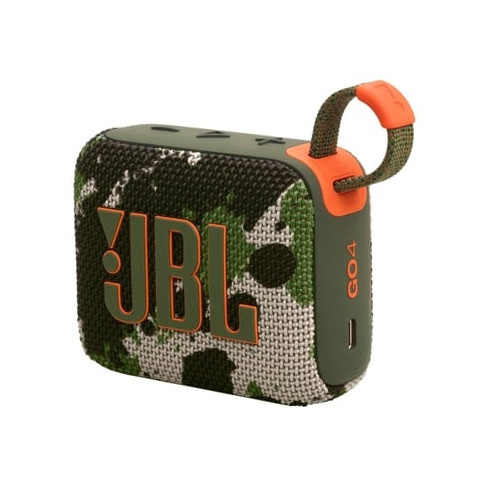 Coluna Bluetooth JBL GO 4 (7 W - Autonomia: 12 h - Vermelho)