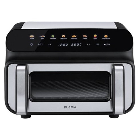 Grelhador sem Fumo & Airfryer FLAMA SmartPro 679FL (10L - Preto)