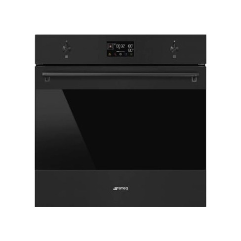 Forno a vapor SMEG classica SOP6302S2PN (68 L - 59.7 cm - Pirolítico - Preto ma