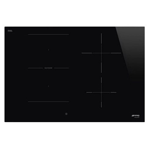 Placa de Indução SMEG SI1M4744D (Elétrica - 75 cm - Preto)