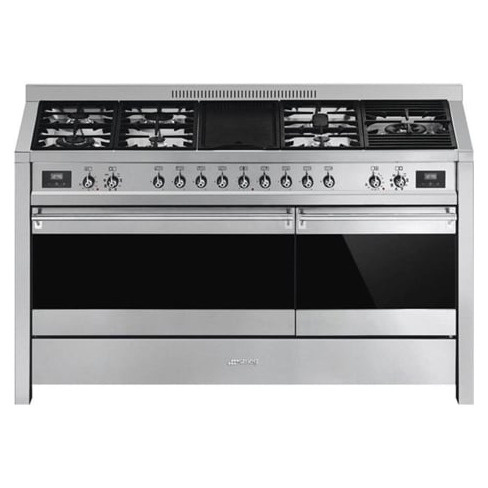Fogão SMEG A5-81 (131 L - Gás Natural - Inox)