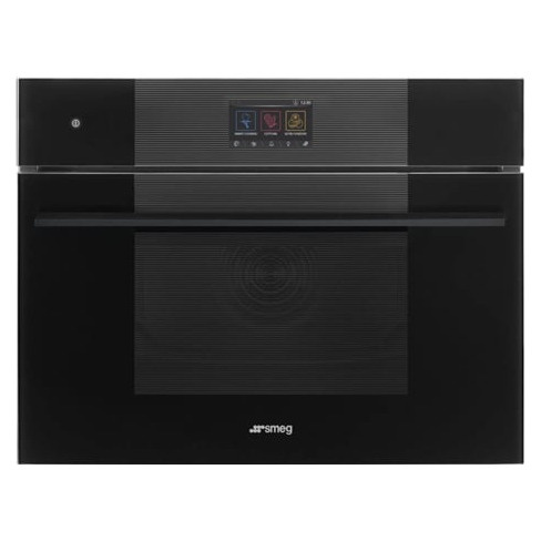 Forno a Vapor SMEG Linea SO4104S4PB3 (41 L - 59.7 cm - Hidrolítico - Preto)