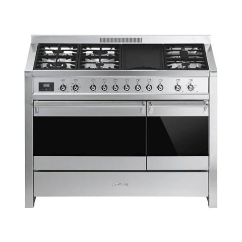 Fogão SMEG A3-81 (117 L - Gás Natural - Inox)