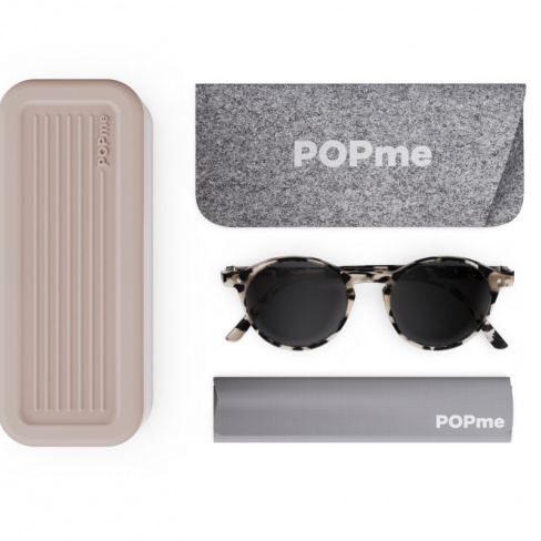 POPme - Óculos de Sol Roma (clear tortoise)