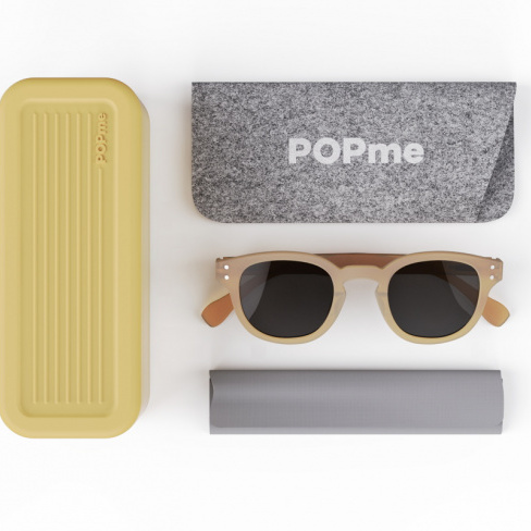 POPme - Óculos de Sol Roma (yellow peach)