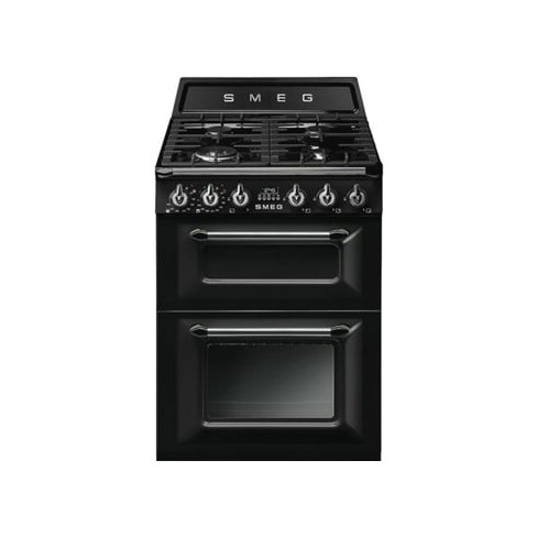 Fogão SMEG TR62BL (96 L - Gás Natural - Preto)