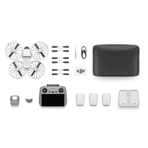 Drone DJI FLIP FLY Combo (4k - Autonomia: 31 minutos - Cinzento)