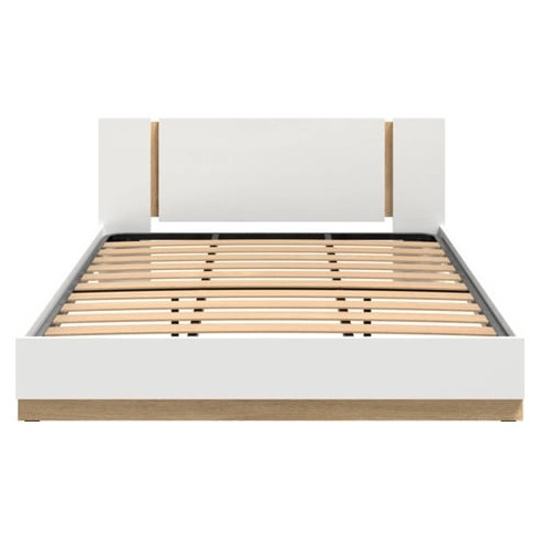 Embalagem de Peças DORMUS para Cama de Casal com Estrado Incluído (Branca e Ca