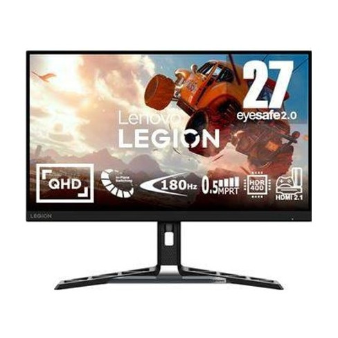 Monitor LENOVO Legion R27QE (27″ - IPS - QHD -180Hz - 0.5 ms - Freesync -Preto