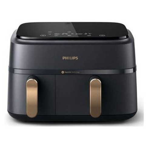 Fritadeira sem Óleo PHILIPS NA352/00 Dua Serie 3000 (9 L - Cinzento-carvão/Cob