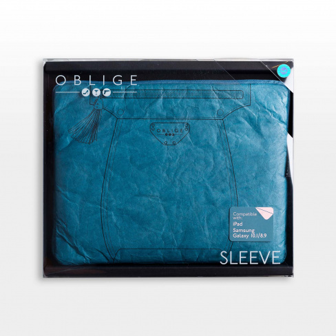 maiworld - Sleeve M 10 (clutch bag blue)