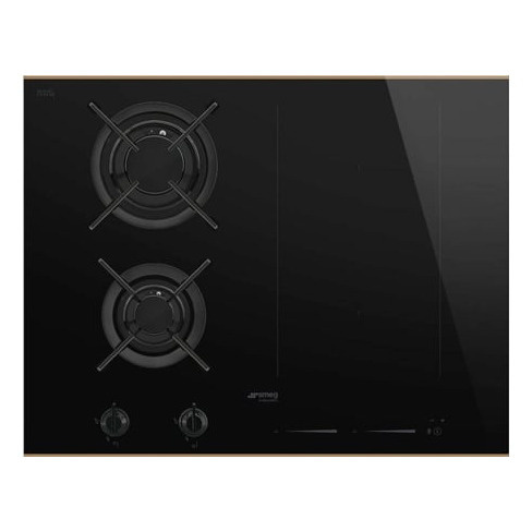 Placa de Gás e Indução SMEG DSN PM6643R (Elétrica e Gás Natural - 65 cm - P