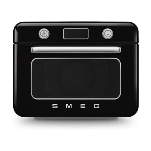 Forno com vapor SMEG COF01BLEU Anni 50 (30 L - 1800 W - Preto)