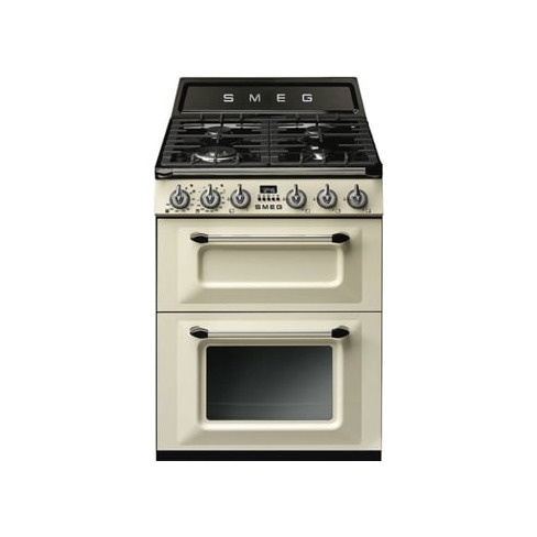Fogão SMEG TR62P (96 L - Gás Natural - Creme)