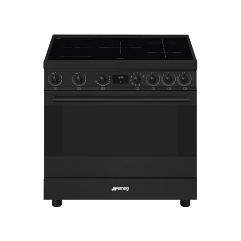 Fogão SMEG Sinfonia C9IMN2 (115 L - Indução - Preto Mate)