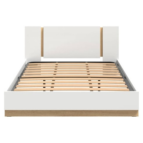 Embalagem de Peças DORMUS para Cama de Casal com Estrado Incluído (Branca e Ca