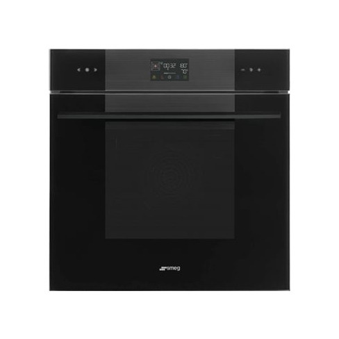 Forno a Vapor SMEG SO6102S3PB3 (67 L - 59.7 cm - Hidrolítico - Preto)