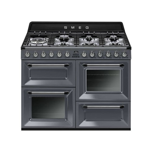 Fogão SMEG Victoria TR4110GR (158 L - Gás Natural - Slate Grey)