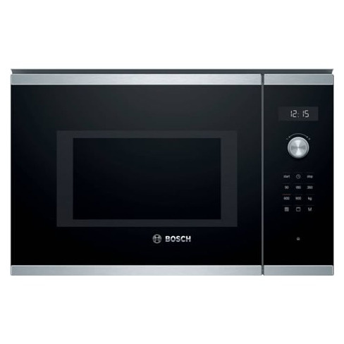 Micro-ondas Encastre BOSCH BEL554MS0 (25 L - Com Grill - Inox)