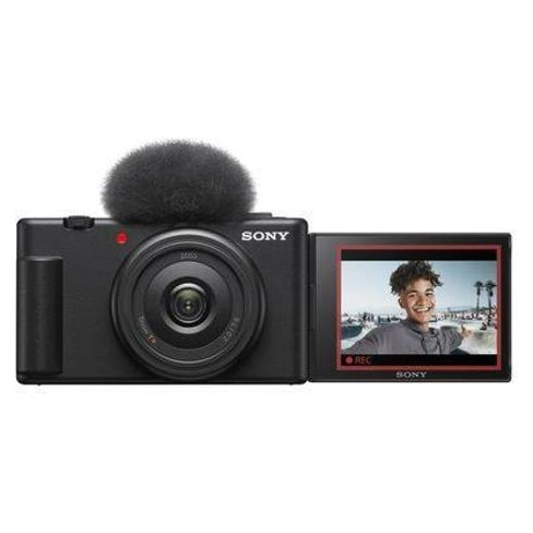 Máquina Fotográfica Compacta SONY ZV-1F (Preto - 20.1 MP - ISO: 125-6400)
