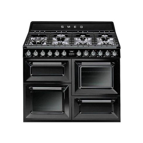 Fogão SMEG Victoria TR4110BL1 (158 L - Gás Natural - Preto)
