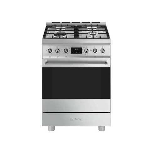 Fogão SMEG C6GMX2 (70 L - Gás Natural - Inox)