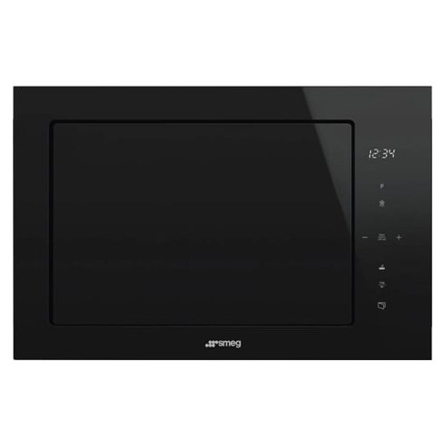 Micro-ondas Encastre SMEG FMI625CN (25 L - Com Forno + Grill - Preto)