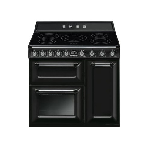 Fogão SMEG Victoria TR93IBL2 (159 L - Elétrico de de Indução - Preto)