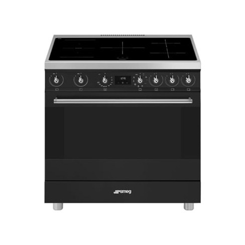 Fogão SMEG Sinfonia C9IMMB2 (115 L - Indução - Preto Mate)
